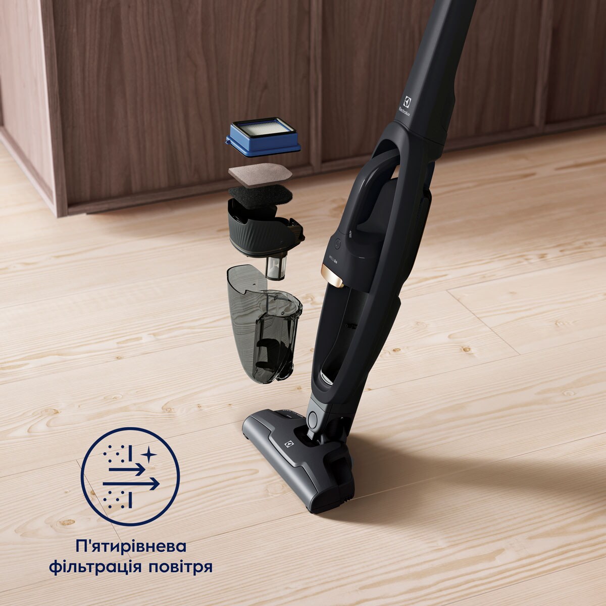 Electrolux - Бездротовий пилосос - WQ61-42GG